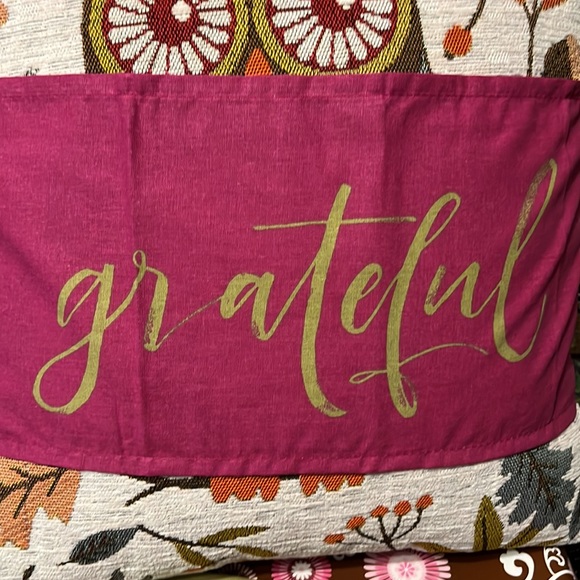 New Set of Two “grateful” and “Hello Fall” Home Collection Pillow Wraps - Picture 8 of 11